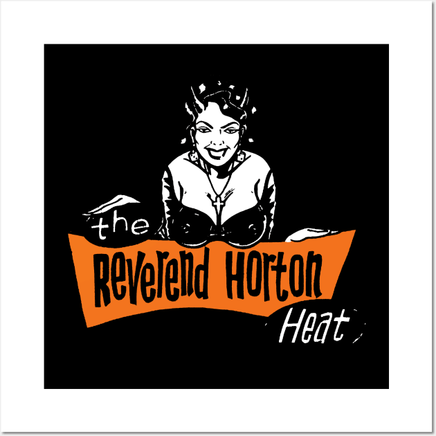 The Reverend Horton heat Wall Art by Abstrack.Night